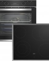 Beko BBUS13320XE beépíthető sütő és kerámia főzőlap szett